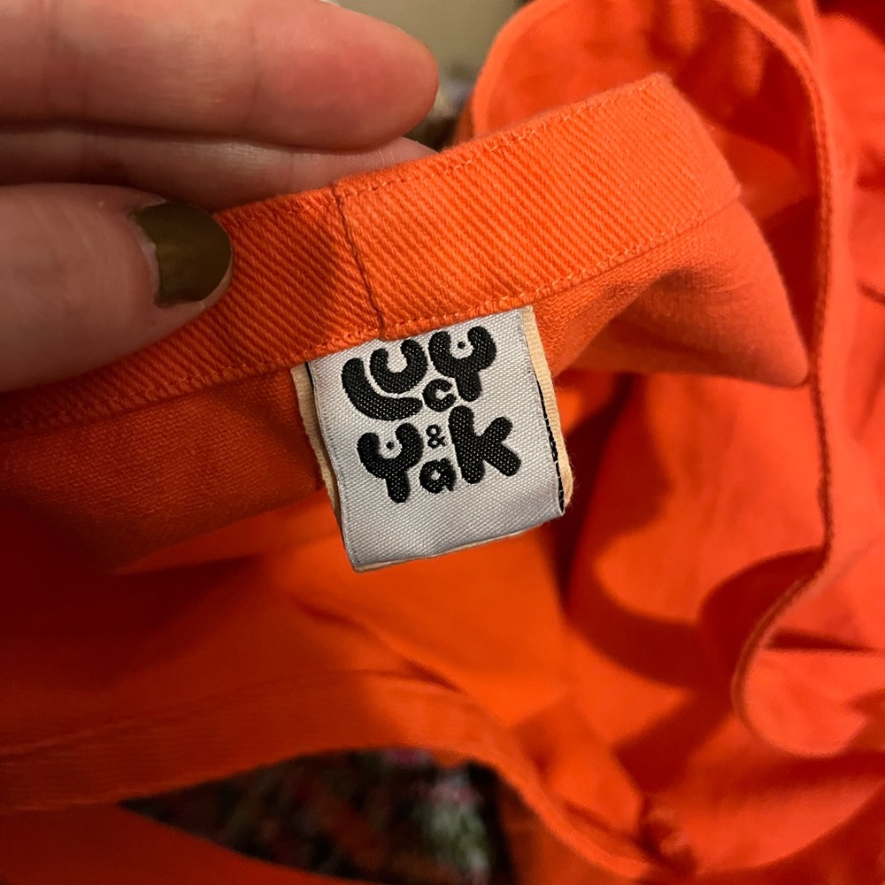 LUCY & YAK Dungarees 🍊 worn twice! - Picture 7 of 7